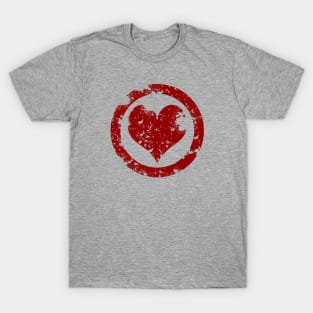 Grunge Heart T-Shirt